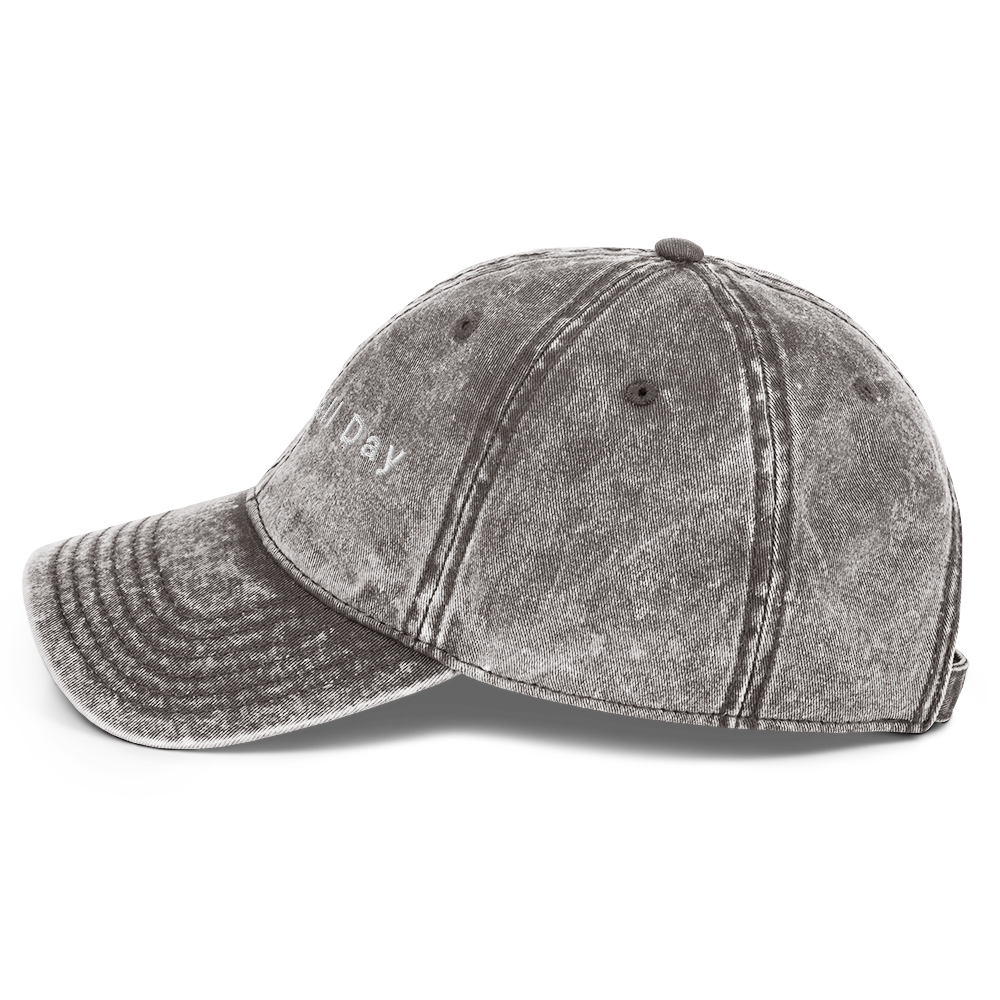 Stonewall Day Vintage Cap - Charcoal Grey