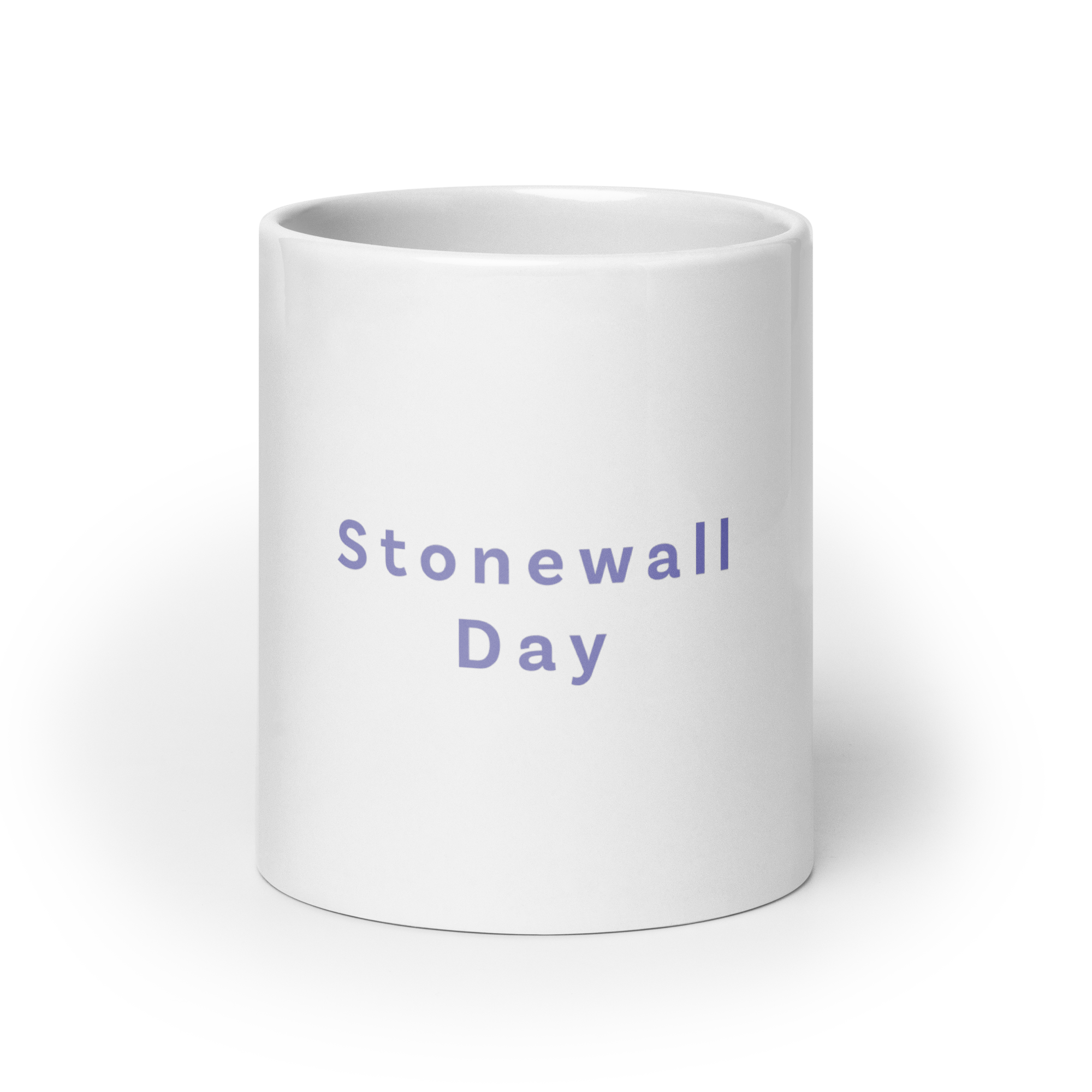 Stonewall Day Glossy Mug - White