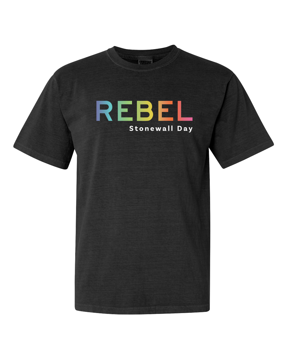 Rebel Heavyweight T-Shirt - Black