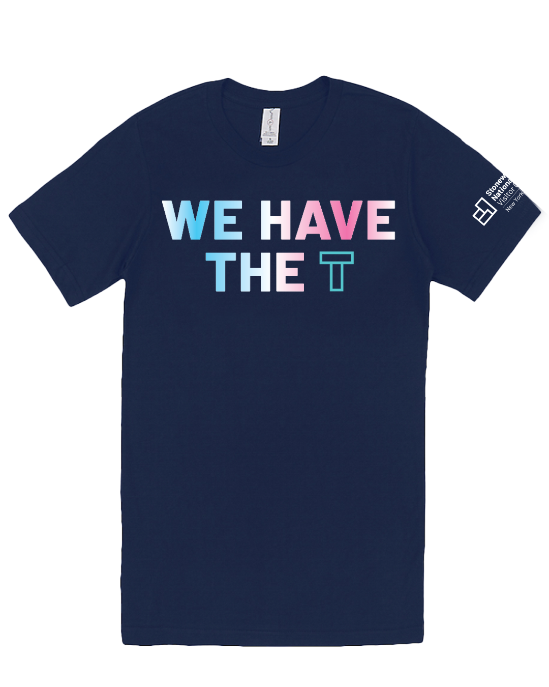 navy t shirt front we have the t stonewall national monument on sleeve