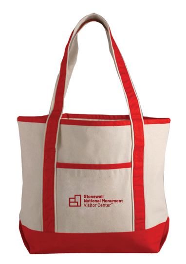 Stonewall Canvas Deluxe Tote - Red