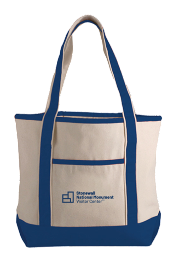 Stonewall Canvas Deluxe Tote - Royal Blue