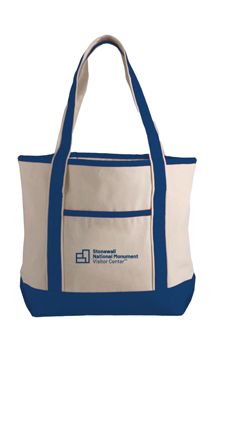 Stonewall Canvas Deluxe Tote - Royal Blue
